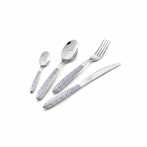 Fabricant indien en gros de luxe de haute qualité ensemble de couverts de fête de mariage ensembles de couverts en acier inoxydable pour usage domestique - Product Image 1