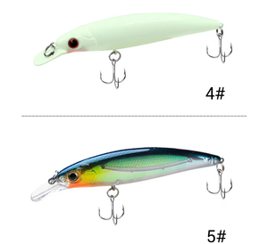 Esca Artificiale Rigida in Plastica ABS, Esca Artificiale Tipo Minnow <span class=keywords><strong>per</strong></span> Persico, <span class=keywords><strong>Spigola</strong></span> e <span class=keywords><strong>Spigola</strong></span> di <span class=keywords><strong>Mare</strong></span> - Product Image 1