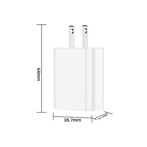 Nhà Máy Bán Buôn 18W Mini Xách Tay <span class=keywords><strong>USB</strong></span>-A Sạc Nhanh Nhanh Chóng Sạc Điện Cung Cấp Adapter Cho Điện Thoại Chúng Tôi <span class=keywords><strong>EU</strong></span> Sạc Du Lịch - Product Image 4