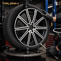 Rines Deportivos Grises Forjados y Mecanizados de 17, 18 y 19 Pulgadas para Tuning de Alto Rendimiento para Vw Golf Gti Tesla 3 Pcd
