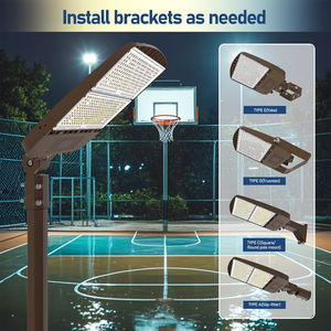 Đèn hộp điện IP65 100W 150W 200W 240W 300W Đèn đường <span class=keywords><strong>LED</strong></span> thương mại ngoài trời dùng cho bãi đậu xe, chiếu sáng đường phố - Product Image 4