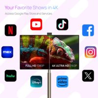 Moniteur tactile portable 4K 32 pouces Tablette enroulable TV sans fil sur roues