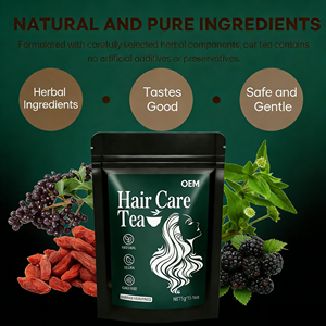 Té de Salud de Morera OEM, Té Herbal para el Cuidado del Cabello, Natural, Vegano, Sin OMG, Promueve el Crecimiento Saludable del Cabello, 20 Bolsitas de Té de 3g Cada Una, por Caja - Product Image 5