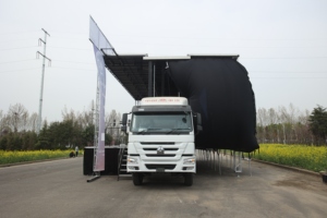 Scène mobile de haute qualité pour événements, <span class=keywords><strong>remorque</strong></span> de scène surélevée pour camions de tournée, camions de culte et camions de campagne - Product Image 4
