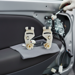Clip de pieza de bloqueo derecho-Izquierdo de puertas delanteras y traseras para Renault Megane 2 - Product Image 3