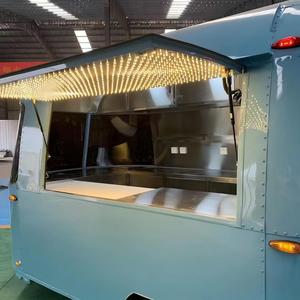 Camions de restauration mobiles personnalisés, cuisine entièrement équipée, remorques de vente de nourriture pour la restauration rapide, toutes les couleurs disponibles et prêtes à être expédiées - Product Image 4
