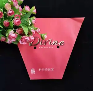 Custom Printed Biodegradable Plastic Sleeves For Cut Flowers Wholesale BOPP Flower Sleeve