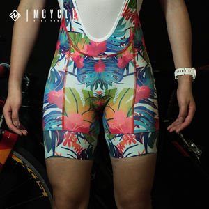 Mcycle Cuissard à bretelles respirant à séchage rapide pour femmes Design <span class=keywords><strong>rembourré</strong></span> Personnalisable pour le meilleur <span class=keywords><strong>VTT</strong></span> Taille Plus - Product Image 5