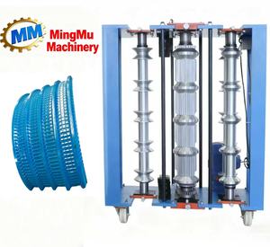 Trapez profil fliesen Wellblech Vertikal bogen formung Biege maschine Crimp maschine - Product Image 1