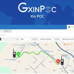 Piattaforma di Gestione e Dispatching Globale GxinPOC per Radio POC 4G con GPS e Intercomunicazione Vocale - Product Image 4