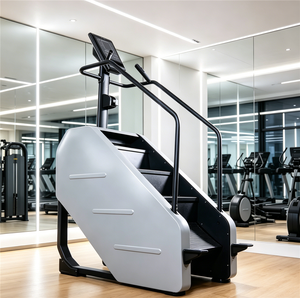 Appareil de cardio-training commercial robuste en acier pour la remontée d'escaliers, ultra-efficace pour brûler les graisses, sculpter le bas du corps et entraîner les articulations sans impact. - Product Image 4