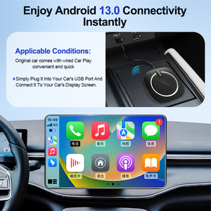 NaviHua per BMW Interfaccia <span class=keywords><strong>Android</strong></span> Carplay AI Video Box Adattatore Smart Wireless Multimediale Aggiornamento YouTube Netflix - Product Image 5
