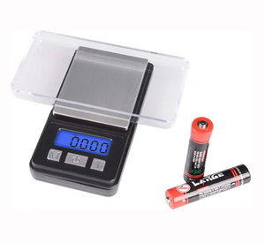 เครื่องชั่งน้ำหนักดิจิตอลแบบพกพา0.01กรัมสมดุลอิเล็กทรอนิกส์สำหรับเครื่องประดับใช้แบตเตอรี่น้ำหนักสูงสุด500กรัม - Product Image 1