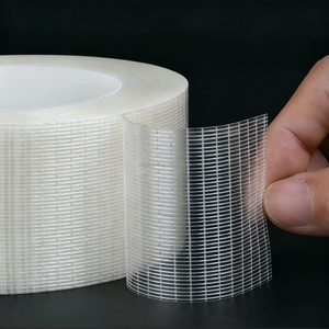 क्रॉस फिलामेंट फाइबरग्लास एपॉक्सी राल इन्सुलेशन टेप चिपकने वाला आंसू प्रतिरोधी लैपटॉप जीवन बैटरी पैकेजिंग के लिए - Product Image 1