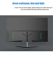 Fabrieksgroothandel Nieuwe FHD 75MHz 21,5 Inch HDR MVA LCD PC Gaming Monitor met VGA+HD poorten Desktop 99% SRGB