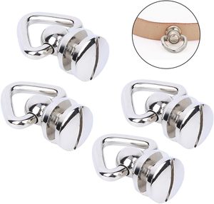 Clous métalliques rotatifs à rivets pour la décoration de sacs, ceintures, bracelets, chaussures, bottes et sacs à main - Product Image 4