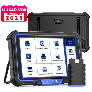 MUCAR VO8 Scanner <span class=keywords><strong>automobile</strong></span> professionnel Outils de diagnostic OBD2 Diagnostic complet du système Codage ECU Mise à jour gratuite à vie - Product Image 1