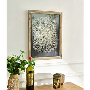 Panel Decorativo Rústico Rectangular de Madera para Colgar en la Pared, Lavable, Estilo Rústico para Decoración del Hogar - Product Image 3