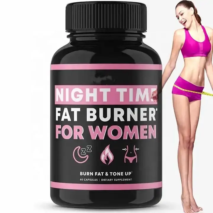 Fábrica Fornecimento Night Time Fat Burner Cápsulas private label Perda de Peso para Barriga Fat Remover Sleep Aid cápsula