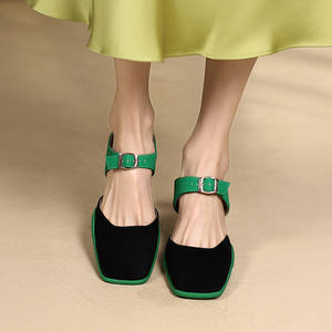 Pantoufles d'été personnalisées pour femmes, chaussures chinoises, à talon mort, pour <span class=keywords><strong>pédicure</strong></span>, nouvelle collection <span class=keywords><strong>2022</strong></span> - Product Image 4