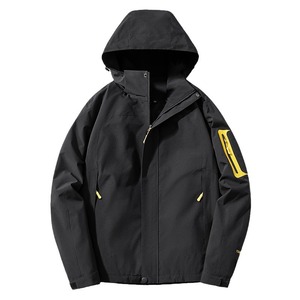 Giacca a vento <span class=keywords><strong>impermeabile</strong></span> da <span class=keywords><strong>uomo</strong></span> in morbido guscio per la primavera autunno sport all'aria aperta quattro stagioni con zipper da pesca - Product Image 5