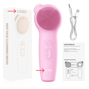 Produits phares - Brosse de soin du visage électrique en silicone personnalisée pour le massage par vibration, <span class=keywords><strong>nettoyage</strong></span> en profondeur des pores, exfoliation - Product Image 6