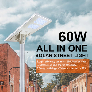 Felicity ไฟถนน IP65พลังงานแสงอาทิตย์กลางแจ้งกันน้ำ, โคมไฟ LED แบบครบวงจร600W A3-60W IP6กลางแจ้งกันน้ำ - Product Image 5