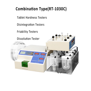 Appareil de contrôle intelligent RT-1030 de dureté de comprimé 0.2-300N pilule écrasant le testeur de dureté - Product Image 6