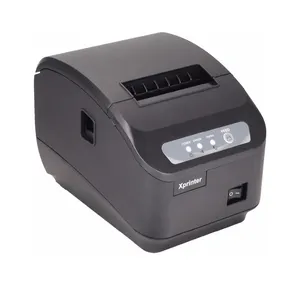 Xprinter XP-Q200II OEM 80mm Thermal Receipt Printer Usb+Lan Port For Supermarket Restaurant Retail Mini portable Thermal Printer