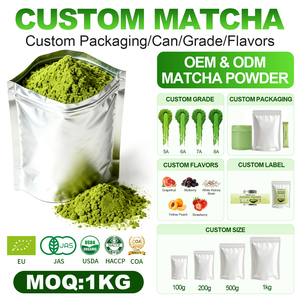 Prix de gros Marque privée Norme UE <span class=keywords><strong>Matcha</strong></span> biologique de qualité cérémoniale Poudre de thé <span class=keywords><strong>vert</strong></span> <span class=keywords><strong>Matcha</strong></span> Thé minceur pour perdre du poids Biologique - Product Image 2