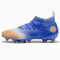 Chaussures de football design coloré chaussures de football non tissées professionnelles pour hommes vente en gros de chaussures de football
