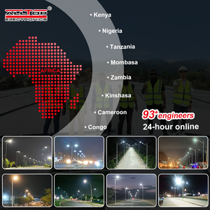 Alltop công suất cao ngoài trời không thấm nước IP65 cảm biến chuyển động đèn đường <span class=keywords><strong>60W</strong></span> 120W 180W 240W tất cả trong một đèn LED năng lượng mặt trời - Product Image 5