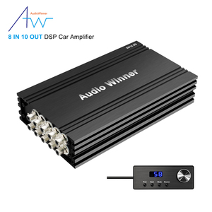 Amplificateur audio de voiture professionnel AudioWinner S810.8D 8 canaux avec égaliseur DSP 10 canaux Classe D Crossover OEM Combiné - Product Image 5