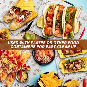 Emballage en papier de soie personnalisé, papier kraft ciré, emballage écologique, papier de cuisson - Product Image 5