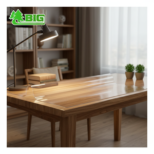 Mantel Transparente Ultrafino Boligao, Hecho a Mano, Estilo Moderno, <span class=keywords><strong>Película</strong></span> Protectora Impermeable y Resistente al Aceite, Vinilo para Mesa - Product Image 1