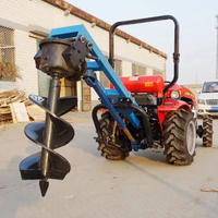 Offre Spéciale : Tarière de Terre à Haute Efficacité pour Tracteur à 3 Points, Idéale pour la Plantation d'Arbres Fruitiers et l'Excavation de Trous dans les Terres Agricoles