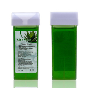 Rotolo solubile in acqua su cera 150g depilazione professionale per la cura della pelle 8 diversi gusti saloni blocco di cera dura depilatoria per la casa - Product Image 4