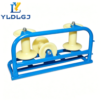 Rodillo guía de nailon para cables, polea de esquina para alcantarillas, soporte de protección para tendido y tracción subterráneo, comunicación industrial, Max