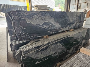 Boton đá đá tự nhiên đánh bóng cầu thang flamed bề mặt màu xám sàn gạch đá <span class=keywords><strong>granite</strong></span> - Product Image 3