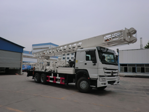 Plateforme de forage de puits profonds HJH SC600 600m, 26 tonnes, à entraînement hydraulique diesel, composants rotatifs de base, utilisation facile - Product Image 2