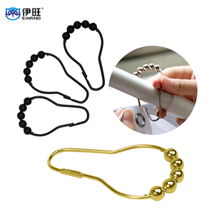 Ewang Factory Rustproof Waterproof Stainless Steel <b>Bathroom</b> Curtain Hook - Product Image 2