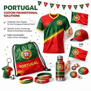 Conjunto Premium para Fanáticos del Fútbol: Sudadera con Capucha, Gorra, Mochila, Botella, Toalla, Pulsera, Llavero y Bandera para Promoción de Campañas - Product Image 1