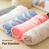 Couverture pour animaux de compagnie, housse de lit pour chien et chat, en polaire, chaude, douce, confortable, thermique, pour petites et moyennes races, accessoires, produits, fournitures