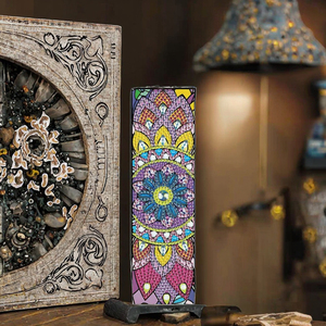 Segnalibri con Pittura Diamante 5D Fai-da-Te all'Ingrosso, <span class=keywords><strong>Mandala</strong></span> Mosaico con Nappine Artigianali - Product Image 3