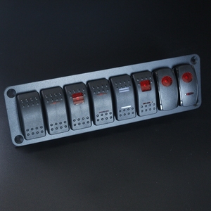 Ánh sáng Rocker chuyển Led thanh ánh sáng 5p Laser On/Off LED ánh sáng 20A/12V 10A/24V chuyển Jumper dây thiết lập cho jepp thuyền xe tải - Product Image 2