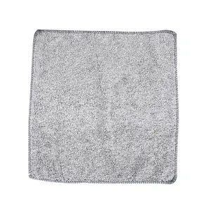 The manufacturer directly provides bamboo fiber dish washing cloth, wet and dry, kitchen cleaning cloth household cleaning