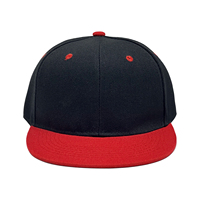 Gorra de Béisbol con Visera Plana y Bordado de Logotipo Personalizado, Gorra Clásica Ajustable con Cierre a Presión para Hombre