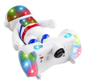 Giocattolo <span class=keywords><strong>Robot</strong></span> Astronauta Bump & Go, <span class=keywords><strong>Robot</strong></span> Spaziale con Luci LED 3D, Musica e Movimento Rotante, Giocattolo Educativo Interattivo per Bambini - Product Image 3