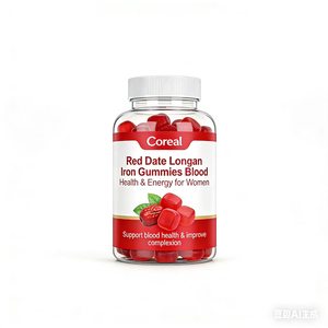 Suplemento Herbal de Marca Privada OEM ODM, Suministro al por Mayor, Gomitas de Dátil Rojo + Longan + Hierro - Product Image 1