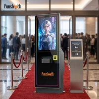 Pemasok Kios Foto Perangkat Lunak AI Mesin Penjual Otomatis Digital Photobooth Layar Sentuh Printer Kamera Fotografi AI Photo Booth
